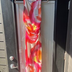 Amanda Uprichard Tiffany printed midi dress